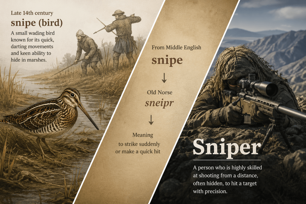  | The Origin and Evolution of the Word | —&nbsp;Sniper