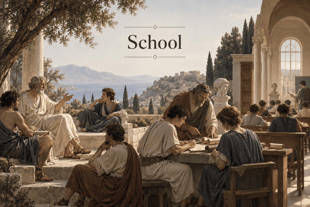 | The Origin Of Word | — School